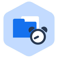 개인정보의 보유 기간 표시 이미지